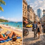 découvrez notre comparatif entre vacances à la plage et city trips pour choisir le voyage qui correspond le mieux à vos envies et votre style de vie.