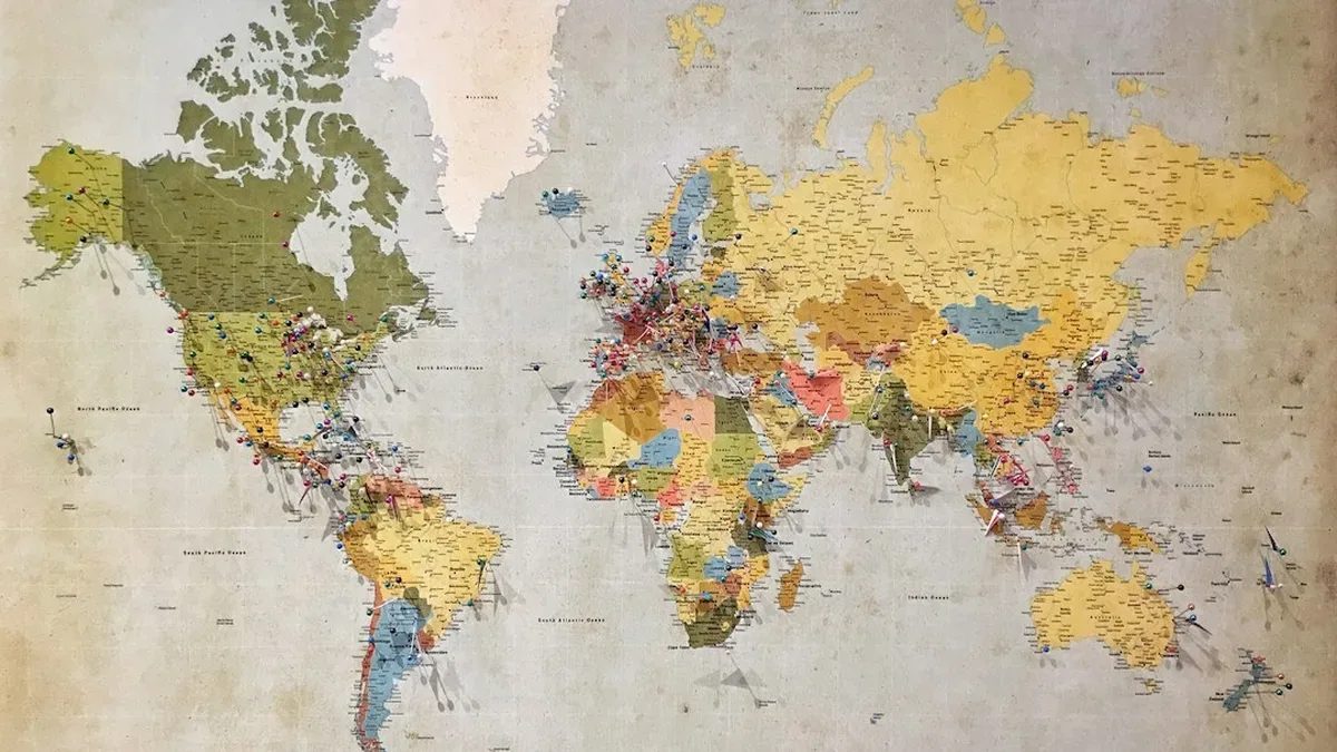 carte du monde voyage — Carte du monde voyage : explications et repères